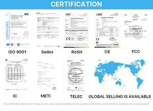 JVS-N518-ZDL 5MP CMOS Bullet <span class=keywords><strong>Camera</strong></span> Dual-Light Zoom <span class=keywords><strong>80m</strong></span> IR 60m Warm Tracking מיקרופון מובנה ראיית לילה IP67 עמיד למים NVR - Product Image 5