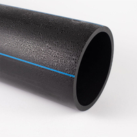 Tuyau d'alimentation en eau haute pression en PEHD PN16 SDR11 ASTM PE4710, tuyau en plastique pour système d'eau municipale et d'irrigation, 2 pouces, 40 pouces