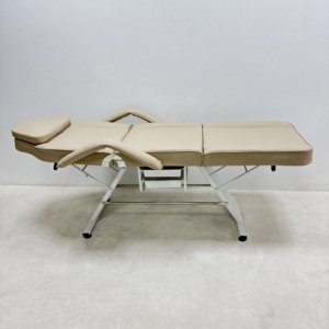 Conjunto Moderno y Duradero de Muebles de Cuero para Salón de Belleza con Camilla, Taburete, Carrito Facial, Camilla para Spa y Silla de Tatuajes - Product Image 5