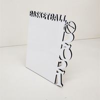 Cadre photo vierge à sublimation sur le thème du basketball, imprimé UV, Sublimation Sport Frame 2026 Nana World, plaque photo personnalisable