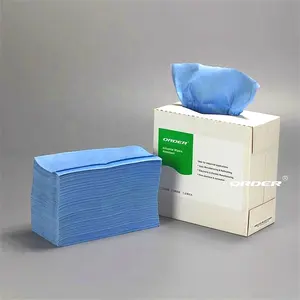 2022 New China Supplier Blue Industrial Heavy Duty Cleaning Maintenance Wipes Clean Cloths