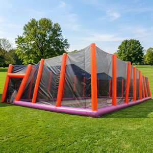 Winsun Giant Commercial PVC Inflatable Interactive Challenge Sport Game Place for Adults CE Certified Lead free Fireproof - Product Image 1