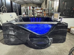 Bán Hot Whirlpool tắm tất cả các màu đen muti-chức năng Acrylic massage bồn tắm <span class=keywords><strong>Spa</strong></span> bồn tắm nước nóng cho 2 người Home & khách sạn jacozy - Product Image 5