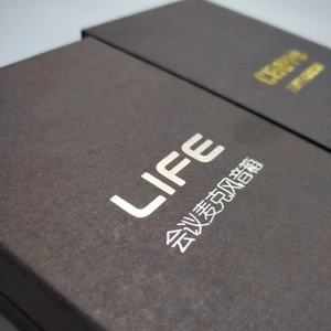 กล่องของขวัญแบบมีฝาปิดและฐานแบบอาร์ตสุดหรูพร้อมโ<span class=keywords><strong>ล</strong></span>โก้ปั๊มฟอย<span class=keywords><strong>ล</strong></span>์สีเงินสีทอง - Product Image 6