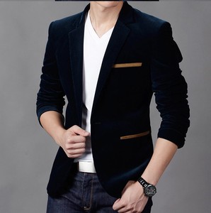 Printemps et automne <span class=keywords><strong>costume</strong></span> décontracté pour hommes sans repassage vêtements <span class=keywords><strong>de</strong></span> travail <span class=keywords><strong>veste</strong></span> <span class=keywords><strong>de</strong></span> <span class=keywords><strong>costume</strong></span> en velours côtelé vente en gros - Product Image 2