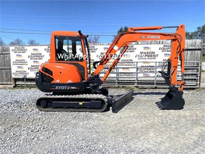 Prix d'usine, mini-machine d'occasion, excavatrice Kubota KX121-3, faible nombre d'heures de travail, garantie longue durée, la plus récente en stock - Product Image 6