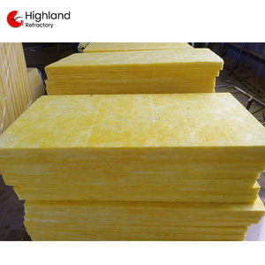 Panel de Lana de Vidrio de Alta Densidad 96kg/m³ Placa de Lana de Vidrio de 120mm 650 ℃   Aislamiento de Lana de Fibra de Vidrio para Techos - Product Image 2