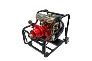 Pompe centrifuge à quatre étages à haute pression (série connectable) WBS-P400A, pompe à incendie à essence bicylindre avec hauteur de refoulement de 362,72 m - Product Image 3