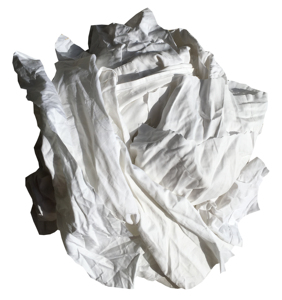 100% drap de coton chiffons blanc utilisé hôtel draps essuyant des chiffons industriels pour le nettoyage de <span class=keywords><strong>l</strong></span>'huile ou de <span class=keywords><strong>l</strong></span>'eau - Product Image 1