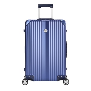 Wholesale Luxury Unisex <strong>Luggage</strong> High Quality Aluminum Suitcase with Alloy Frame Lock Modern 2 Sizes Stock for Travel - Product Image 3