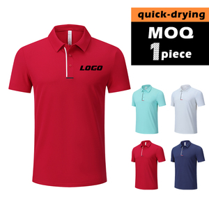เสื้อโปโลผู้ชายทรงเรียวแห้งเร็วเสื้อสำหรับใส่ในงานกิจกรรม - Product Image 2