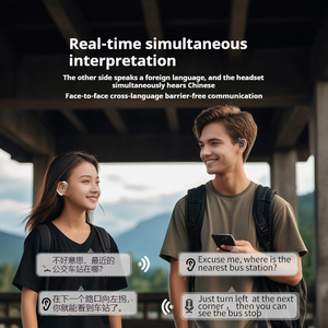 Tai nghe phiên dịch W33 Ai, màn hình cảm ứng, hỗ trợ 164 ngôn ngữ, tiện lợi khi đi du lịch nước ngoài, dễ dàng giao tiếp OWS - Product Image 4