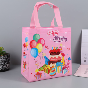 Sacchetti Regalo Realistici e Colorati per Feste di <span class=keywords><strong>Compleanno</strong></span>, Buste Non Tessute per Regali per Bambini, Confezioni Multicolore all'Ingrosso - Product Image 4