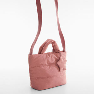 Women Lightweight Padding Puffy Soft <b>Tote</b> Puffer Shopper Quilted Crossbody <b>Bag</b> - Product Image 1