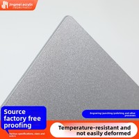Plaque en plastique à surface lisse Modèle 18 Vente en gros Acrylique nacré personnalisé pour la résine