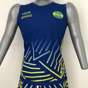 2023 USA UK rugbby football league cool dry singlet top AUS NZ rugby footy quick dry singlet ves pacific beach rugby sleeveless