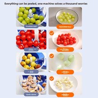 Machine à peler entièrement automatique, éplucheur domestique pour fruits, légumes et ail, outil de pelage