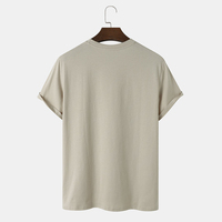 T-shirt Homme Personnalisé en Polyester/Coton de Haute Qualité, Coupe Classique, Grammage Lourd, Imprimé, Design Solide, Séchage Rapide Anti-UV, Collection Fitness 2026