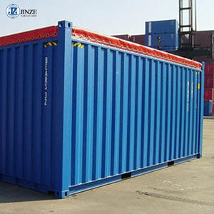 Bâche de protection pour conteneur, <span class=keywords><strong>grande</strong></span> taille, 600 GSM, imperméable, résistante aux déchirures, pour extérieur, 20 pieds, ouverture supérieure - Product Image 1