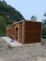 Douche mobile, toilettes, salle de bain, WC, structure en acier portable sur mesure, design moderne, écologique, durable, utilisation en extérieur