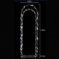 Barre lumineuse, Lumières de scène, Arche de porte, Roue de prière, Lampe de cage pour la pratique spirituelle, Arche de performance GOGO pour strip-teaseuses