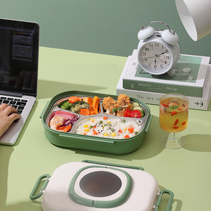 Shengyue Electric <b>Lunch</b> <b>Box</b> 304 Stainless Steel <b>Insulated</b> With Compartments Large Capacity Food Grade - Product Image 2