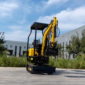 Miniexcavadora HIGHTOP HT10CZ Avanzada Equipada con Motor de 7Kw - Certificación CE y EPA, Durabilidad - Product Image 3