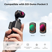 Filtro Magnético Variable ND2-32 ND32-512 de K&F Concept, Compatible con DJI Osmo Pocket 3, Filtros de Densidad Neutra con Fijación Magnética