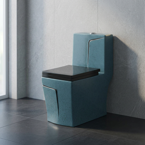 Artículos sanitarios de estilo americano-Inodoro de 1 pieza Inodoro Modern CUPC S-Trap Color blanco Baño Porcelana Inodoro de una pieza - Product Image 1