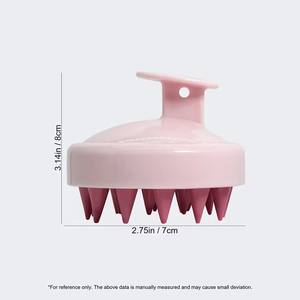 Peines profesionales de silicona para lavar el cabello, cepillo de <span class=keywords><strong>ducha</strong></span> de baño para masaje del cuero cabelludo, antideslizante, duradero, herramientas de peluquería para salón de baño - Product Image 6