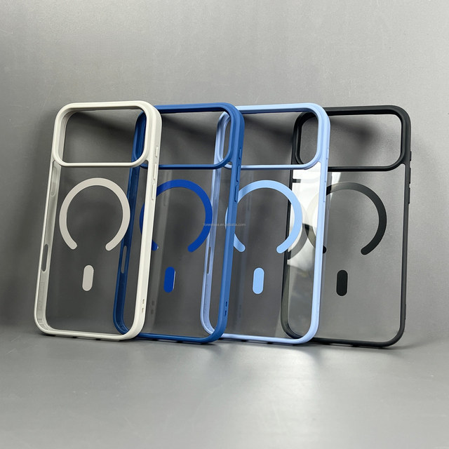 Transparent Luxury Phone case for iPhone 16 Pro Max 17 Air 15 Plus 14 13 12 Wireless Charging Compatible Phone Waterproof Cases