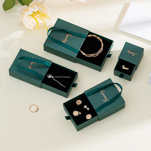 Multi-color Eco-Friendly Waterproof Portable Drawer <b>Box</b> Jewelry <b>Gift</b> <b>Box</b> <b>for</b> Necklaces <b>Rings</b> Earrings Bangles Pull-out Ornament - Product Image 3