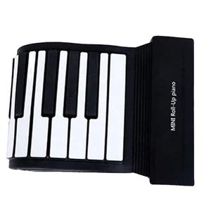 Versión para principiantes, simulación <span class=keywords><strong>de</strong></span> teclado MIDI, piano digital plegable, 88 teclas - Product Image 5