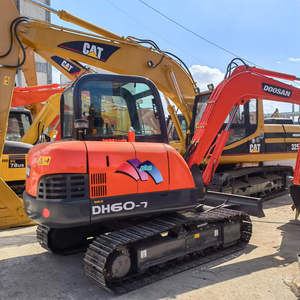 Doosan รถขุดยางขนาดเล็ก DH60-7เกาหลีรถตักตีนตะขาบมือสองสภาพดี DH55 DH35 - Product Image 2