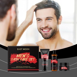 Ensemble de soins pour le bain et la <span class=keywords><strong>peau</strong></span> pour hommes East Moon, nettoyage et hydratation multi-usages pour le <span class=keywords><strong>visage</strong></span> et le corps - Product Image 2