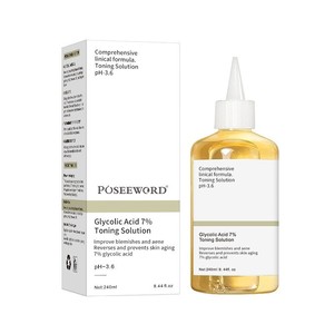 Loción Tónica con Ácido de Frutas, 7% de Ácido Glicólico, Loción Exfoliante con Ácido Glicólico - Product Image 2