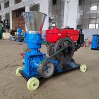 Équipement multifonctionnel de traitement des aliments, machine à fabriquer des granulés d'aliments, pelletiseur à matrice plate pour usage domestique et commercial en ferme