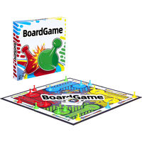 Jeux de société en carton de haute qualité personnalisés et cartes de jeu interactives - Jeux de table portables pour le plaisir