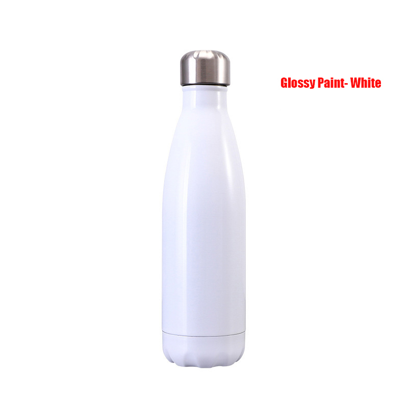 Outdoor Metal 500ml Cola Shape Double Wall Vacuum Insulated Sports ...
