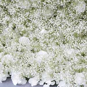 Red Pink <b>Flower</b> <b>Wall</b> Wholesale Romantic Artificial <b>Flower</b> <b>Wall</b> For Wedding Indoor Outdoor Birthday Party Decoration - Product Image 4