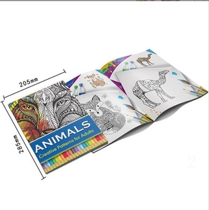 Libro <span class=keywords><strong>para</strong></span> Colorear Personalizado, Libro <span class=keywords><strong>para</strong></span> Colorear <span class=keywords><strong>para</strong></span> <span class=keywords><strong>Adultos</strong></span> y Niños, Servicio de Impresión de <span class=keywords><strong>Libros</strong></span> de Dibujo y Pintura - Product Image 6