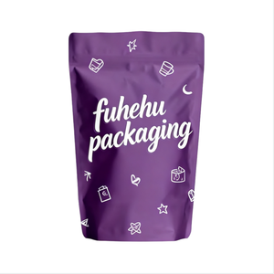 Sac de collations imprimé numérique personnalisé de haute qualité pochette debout étanche à l'humidité avec fermeture éclair pour emballage de biscuits de bonbons - Product Image 4