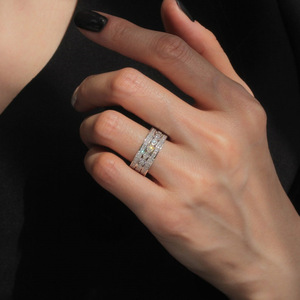 Anello Geometrico Marquise Design Unisex per Uomini e Donne - Product Image 6