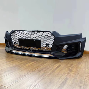 ชุดกันชนหน้า B9 A5 2017-2019 S5รถชุดแต่งรถสไตล์ RS5พร้อมกระจังหน้า A5 S5 B9 2017 2018 2019 - Product Image 4