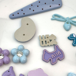 Decoraciones para Zapatos DIY, Flores de Resina Plástica, Lazos para Perros, Accesorios de Joyería para Mujer, Primavera 2026, Origen Yiwu - Product Image 3