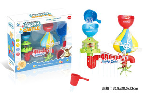 Jouet de <span class=keywords><strong>bain</strong></span> pour bébé - Jouets de <span class=keywords><strong>bain</strong></span> pour tout-petits, station d'eau en cascade, château avec gobelets empilables, <span class=keywords><strong>jeu</strong></span> de douche pour bébés de 1, 2, <span class=keywords><strong>3</strong></span>, 4, 5 ans - Product Image 2