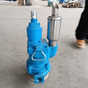 Pompe submersible pneumatique FQW 1 CV antidéflagrante centrifuge pour drainage minier, raccord à bride, sortie 1 pouce - Product Image 1