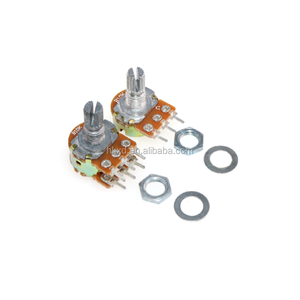 Composant électronique WH148 Simple Double Potentiomètre Amplificateur Réglage Du Volume 3PIN 6PIN 15MM 20MM B503 <span class=keywords><strong>50K</strong></span> - Product Image 2
