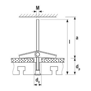 FISCHER - 80186 Fijación de cavidad con gancho KDH - EAN 4006209801864 ANCLAJES MECÁNICO - Product Image 4