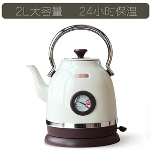 Jigo Electric <b>Kettle</b> 2L Stainless Steel <b>Temperature</b> <b>Control</b> Constant Heat Household Water Boiler With Long Spout - Product Image 2